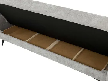 Aurvin 3-istuttava vuodesohva - beige - Huonekalut - Sohva - Vuodesohva - 3 istuttava vuodesohva