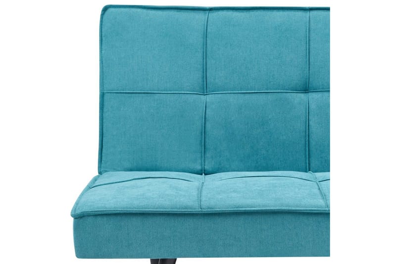 Bäddsoffa Beliani Hasle Blå, Svart NO_BRAND blue - Sininen - Huonekalut - Sohva - Vuodesohva - Futon - Futon sohva