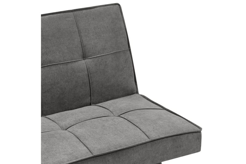 Bäddsoffa Beliani Hasle Blå, Svart NO_BRAND Grey||Black - Huonekalut - Sohva - Vuodesohva - Futon - Futon sohva