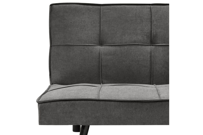 Bäddsoffa Beliani Hasle Blå, Svart NO_BRAND Grey||Black - Huonekalut - Sohva - Vuodesohva - Futon - Futon sohva