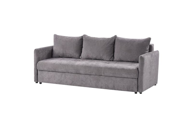 Bäddsoffa Beliani Holsen Beige, svart Brown||Black - Huonekalut - Sohva - Vuodesohva