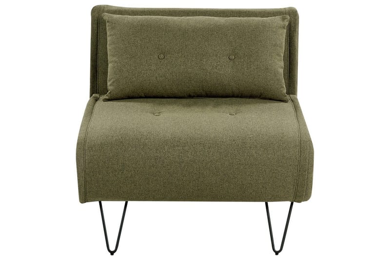 Bäddsoffa Beliani Vestfold Beige, svart Green||Black - Huonekalut - Sohva - Vuodesohva