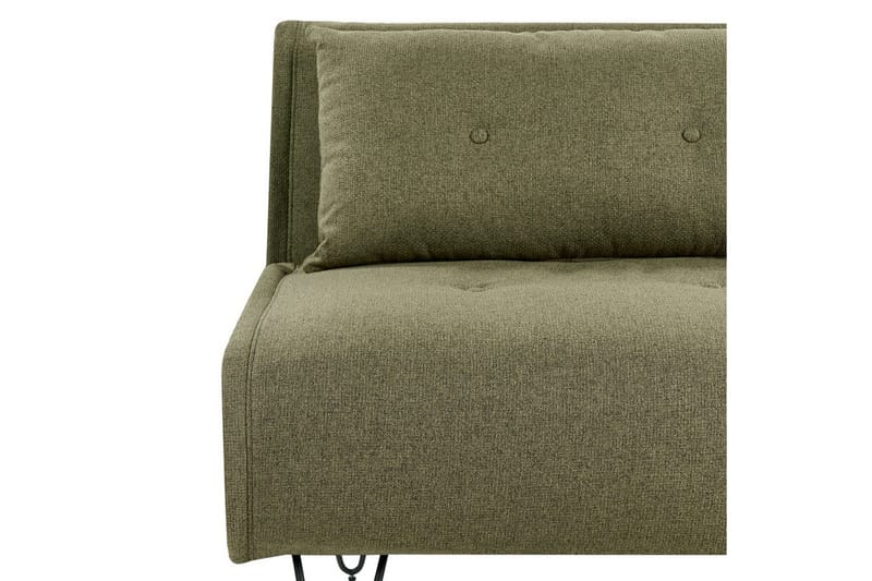 Bäddsoffa Beliani Vestfold Beige, svart Green||Black - Huonekalut - Sohva - Vuodesohva