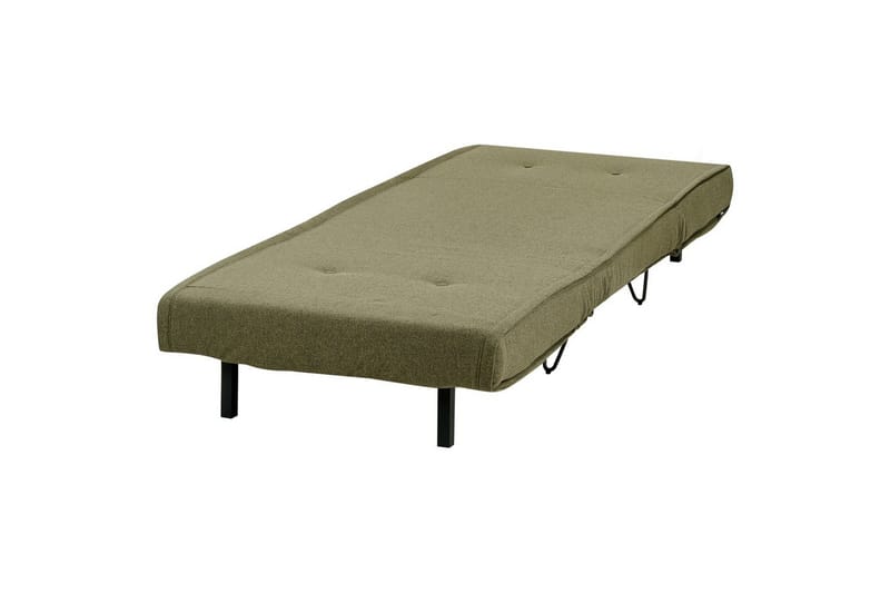 Bäddsoffa Beliani Vestfold Beige, svart NO_BRAND Green||Black - Huonekalut - Sohva - Vuodesohva