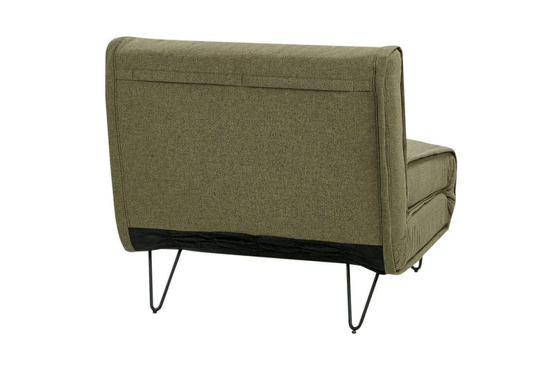 Bäddsoffa Beliani Vestfold Beige, svart NO_BRAND Green||Black - Huonekalut - Sohva - Vuodesohva