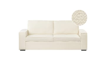 Bäddsoffa Beliani Vuokatti Brun White - Huonekalut - Sohva - Vuodesohva
