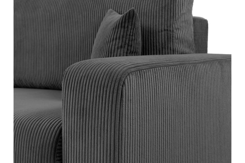 Barile Vuodesohva 3-istuttava Plyysi - Valkoinen - Huonekalut - Sohva - Vuodesohva - 3 istuttava vuodesohva