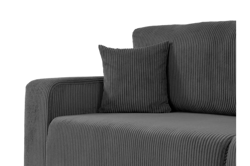 Barile Vuodesohva 3-istuttava Plyysi - Valkoinen - Huonekalut - Sohva - Vuodesohva - 3 istuttava vuodesohva