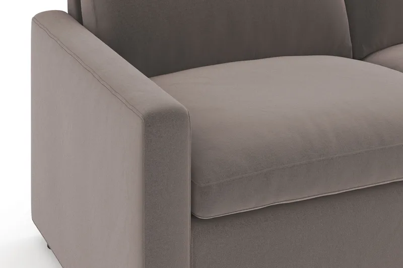 Barsele Kulmasohva Sähköinen Reclinerilla 5-istuttava - Ruskea - Huonekalut - Sohva - Mekanismisohva