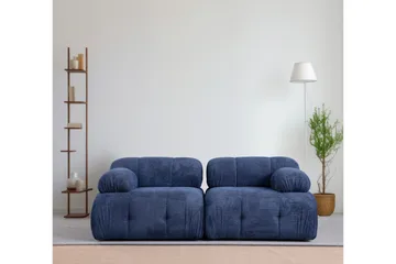 Belgin Sohva 2-istuttava - Sininen - Huonekalut - Sohva - Moduulisohva