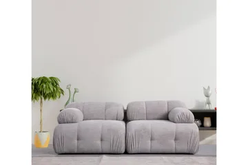 Belgin Sohva 2-istuttava - Vaaleanharmaa - Huonekalut - Sohva - Moduulisohva