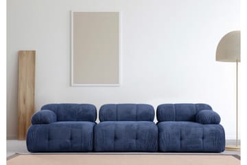 Belgin Sohva 3-istuttava - Sininen - Huonekalut - Sohva - Moduulisohva