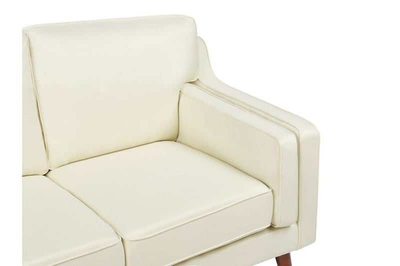 Bertha Sohva 3-istuttava - Valkoinen/Vaalea puu - Huonekalut - Sohva - 3:n istuttava sohva