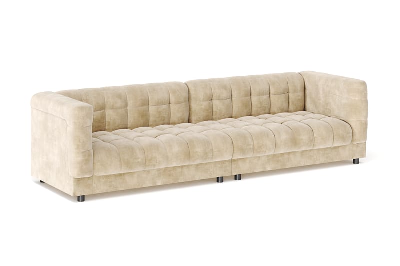 Billsta 4-istuttava Sohva - Beige - Huonekalut - Sohva - 4:n istuttava sohva