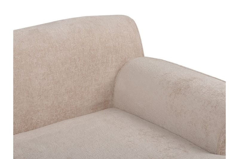 Bree Kulmasohva 3-istuttava - Beige/Vaalea puu - Huonekalut - Sohva - Kulmasohva