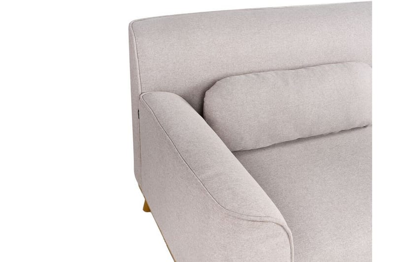 Bree Kulmasohva 3-istuttava - Harmaa/Vaalea puu - Huonekalut - Sohva - Vuodesohva