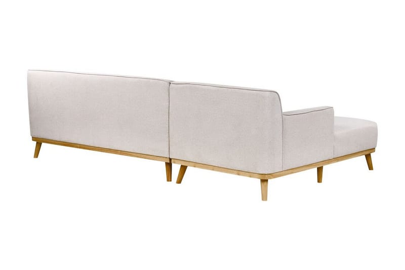 Bree Kulmasohva 3-istuttava - Harmaa/Vaalea puu - Huonekalut - Sohva - Vuodesohva