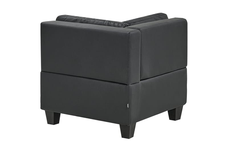 Buck Sohva 4-istuttava - Musta - Huonekalut - Sohva - 4:n istuttava sohva