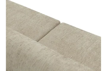 Busness Vuodesohva 3-istuttava Plyysi - Beige - Huonekalut - Sohva - Vuodesohva - 3 istuttava vuodesohva