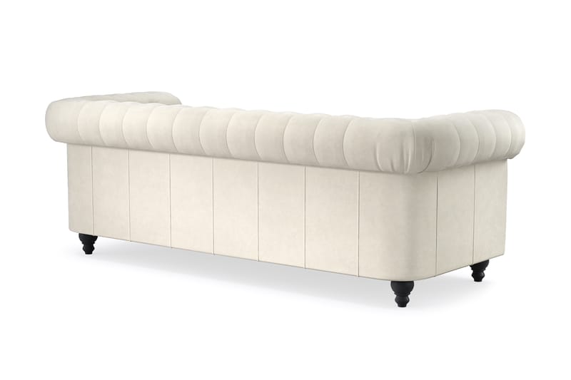 Chesterfield Deluxe 3-istuttava sohva - Beige - Huonekalut - Sohva - 3:n istuttava sohva