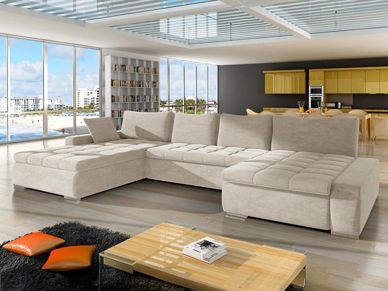 Cillo 6-istuttava U-sohva - Huonekalut - Sohva - Kulmasohva