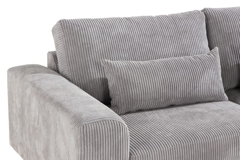 Copenhagen 2-istuttava Manchestersohva - Vaaleanharmaa - Huonekalut - Sohva - 2:n istuttava sohva