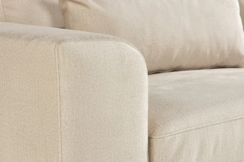 Copenhagen 2-istuttava Samettisohva - Beige - Huonekalut - Sohva - 2:n istuttava sohva