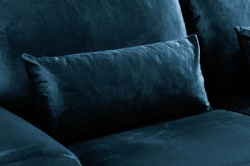 Copenhagen 2-istuttava Samettisohva - Sininen - Huonekalut - Sohva - 2:n istuttava sohva