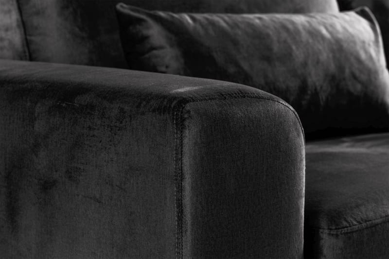 Copenhagen 2-istuttava Samettisohva - Tummanharmaa - Huonekalut - Sohva - 2:n istuttava sohva