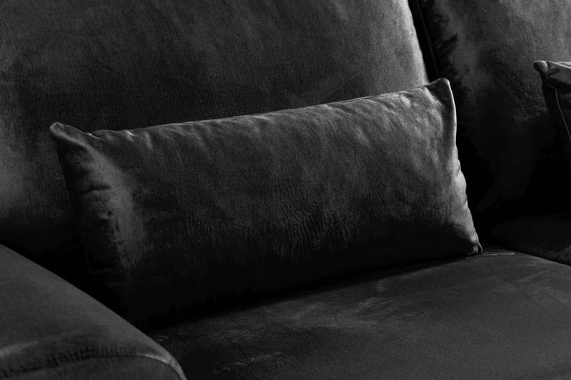 Copenhagen 2-istuttava Samettisohva - Tummanharmaa - Huonekalut - Sohva - 2:n istuttava sohva