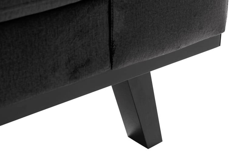 Copenhagen 2-istuttava Samettisohva - Tummanharmaa - Huonekalut - Sohva - 2:n istuttava sohva