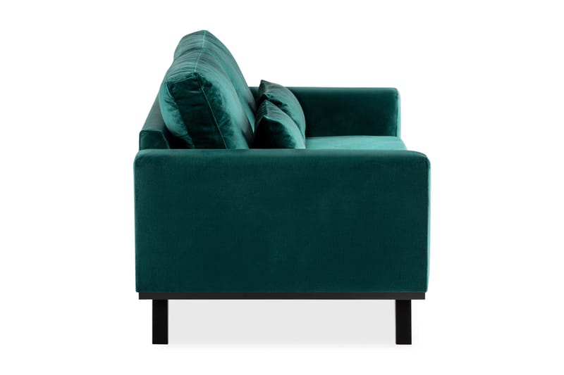 Copenhagen 2-istuttava Samettisohva - Vihreä - Huonekalut - Sohva - 2:n istuttava sohva
