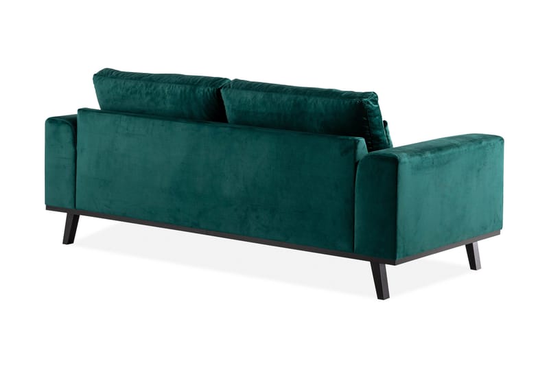 Copenhagen 2-istuttava Samettisohva - Vihreä - Huonekalut - Sohva - 2:n istuttava sohva