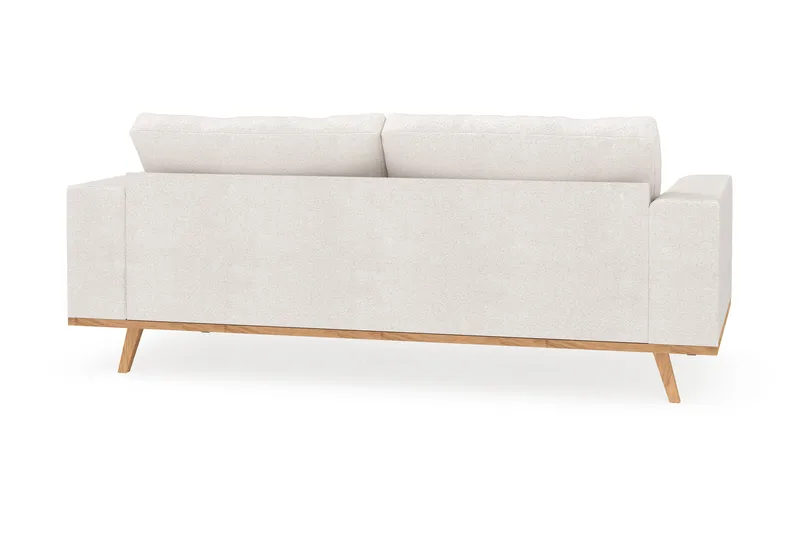 Copenhagen 2-istuttava Sohva Bouclélla - Valkoinen - Huonekalut - Sohva - 2:n istuttava sohva