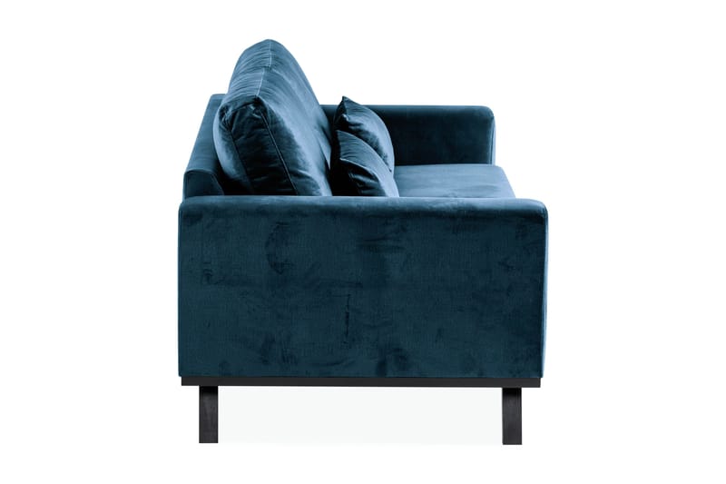 Copenhagen 3-istuttava Samettisohva - Sininen - Huonekalut - Sohva - 3:n istuttava sohva