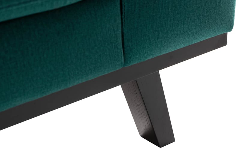 Copenhagen 3-istuttava Samettisohva - Vihreä - Huonekalut - Sohva - 3:n istuttava sohva