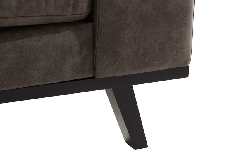 Copenhagen 4-istuttava Keinonahkasohva - Tummanharmaa - Huonekalut - Sohva - 4:n istuttava sohva