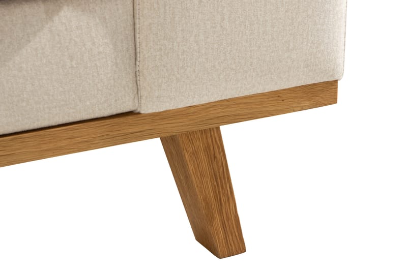 Copenhagen 4-istuttava Samettisohva - Beige - Huonekalut - Sohva - 4:n istuttava sohva