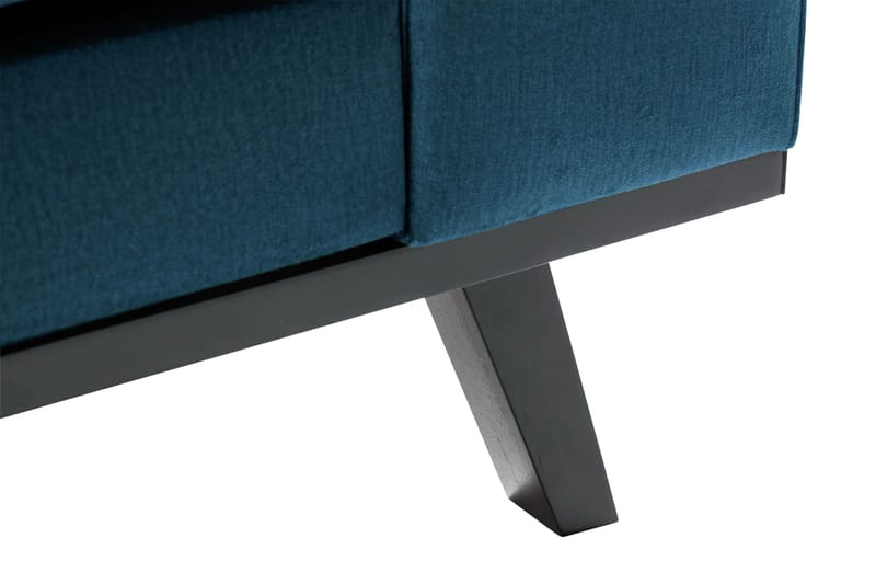Copenhagen 4-istuttava Samettisohva - Sininen - Huonekalut - Sohva - 4:n istuttava sohva
