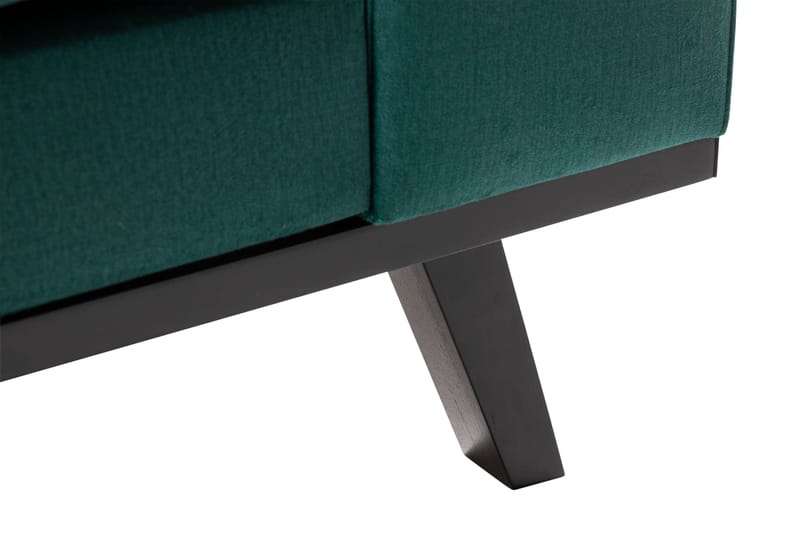 Copenhagen 4-istuttava Samettisohva - Vihreä - Huonekalut - Sohva - 4:n istuttava sohva