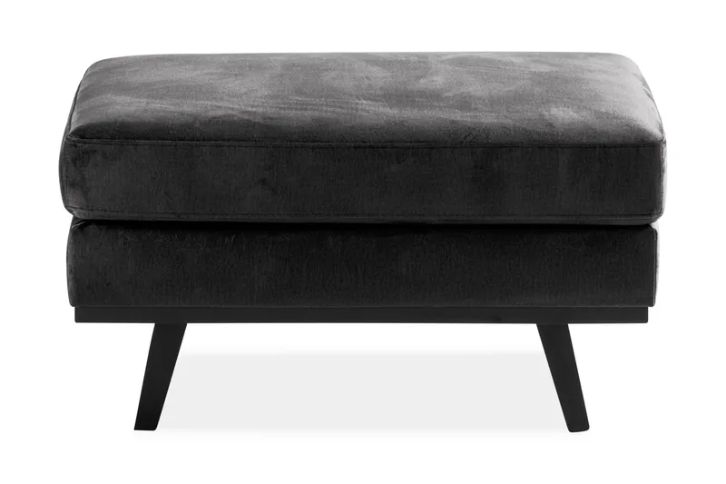 Copenhagen 5-istuttava Vasenkätinen U-muotoinen Sohva Divaanilla ja Divaanituolilla + Rahi Sametilla - Tummanharmaa - Huonekalut - Sohva - Sohvaryhmä