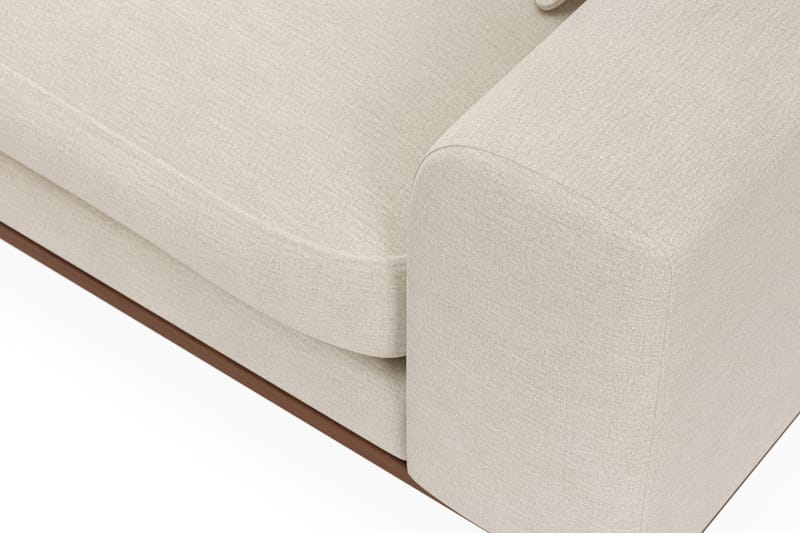Copenhagen Premium 4-istuttava Vasenkätinen L-muotoinen Divaanisohva Kankaalla - Beige - Huonekalut - Sohva - Divaanisohva