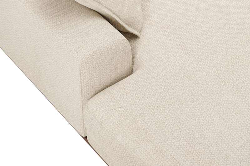 Copenhagen Premium 5-istuttava Oikeakätinen U-muotoinen Sohva Divaanilla ja Schäslongilla Chenillekankaalla - Vaalea beige - Huonekalut - Sohva - Divaanisohva