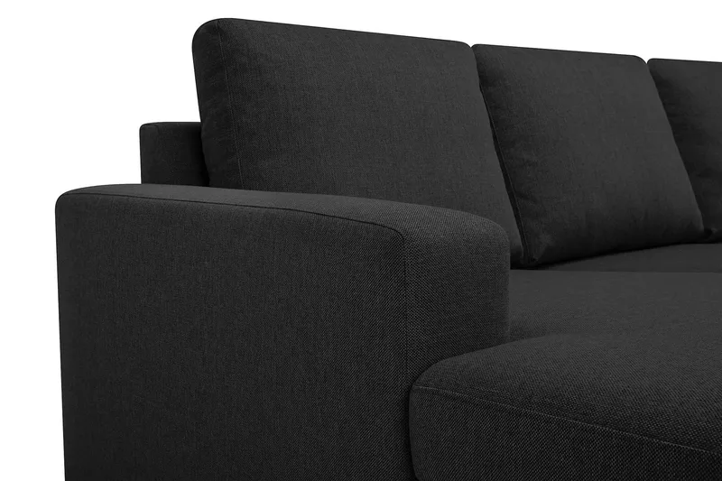 Crazy 4-istuttava Oikeakätinen U-muotoinen Large Sohva Divaanilla ja Divaanituolilla Kankaalla - Antrasiitii - Huonekalut - Sohva - Divaanisohva
