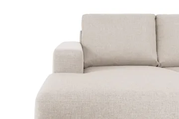 Crazy 4-istuttava Oikeakätinen U-muotoinen Large Sohva Divaanilla ja Divaanituolilla Kankaalla - Beige - Huonekalut - Sohva - Divaanisohva