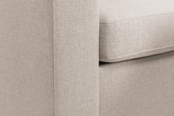 Crazy 4-istuttava Oikeakätinen U-muotoinen Large Sohva Divaanilla ja Divaanituolilla Kankaalla - Beige - Huonekalut - Sohva - Divaanisohva