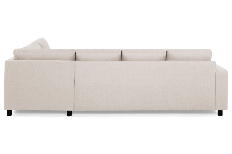 Crazy 4-istuttava Oikeakätinen U-muotoinen Large Sohva Divaanilla ja Divaanituolilla Kankaalla - Beige - Huonekalut - Sohva - Divaanisohva