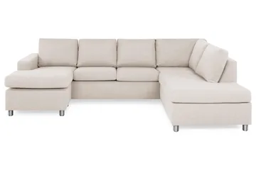 Metall,Pyöreät Metallijalat - Beige