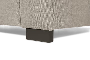 Crazy 4-istuttava Oikeakätinen U-muotoinen Large Sohva Divaanilla ja Divaanituolilla Kankaalla - Beige - Huonekalut - Sohva - Divaanisohva