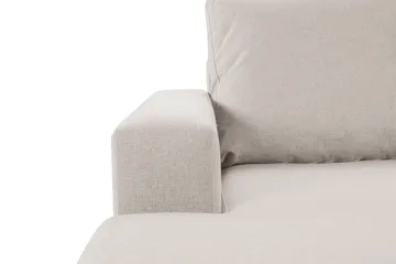 Crazy 4-istuttava Oikeakätinen U-muotoinen Small Sohva Divaanilla ja Divaanituolilla Kankaalla - Beige - Huonekalut - Sohva - Divaanisohva